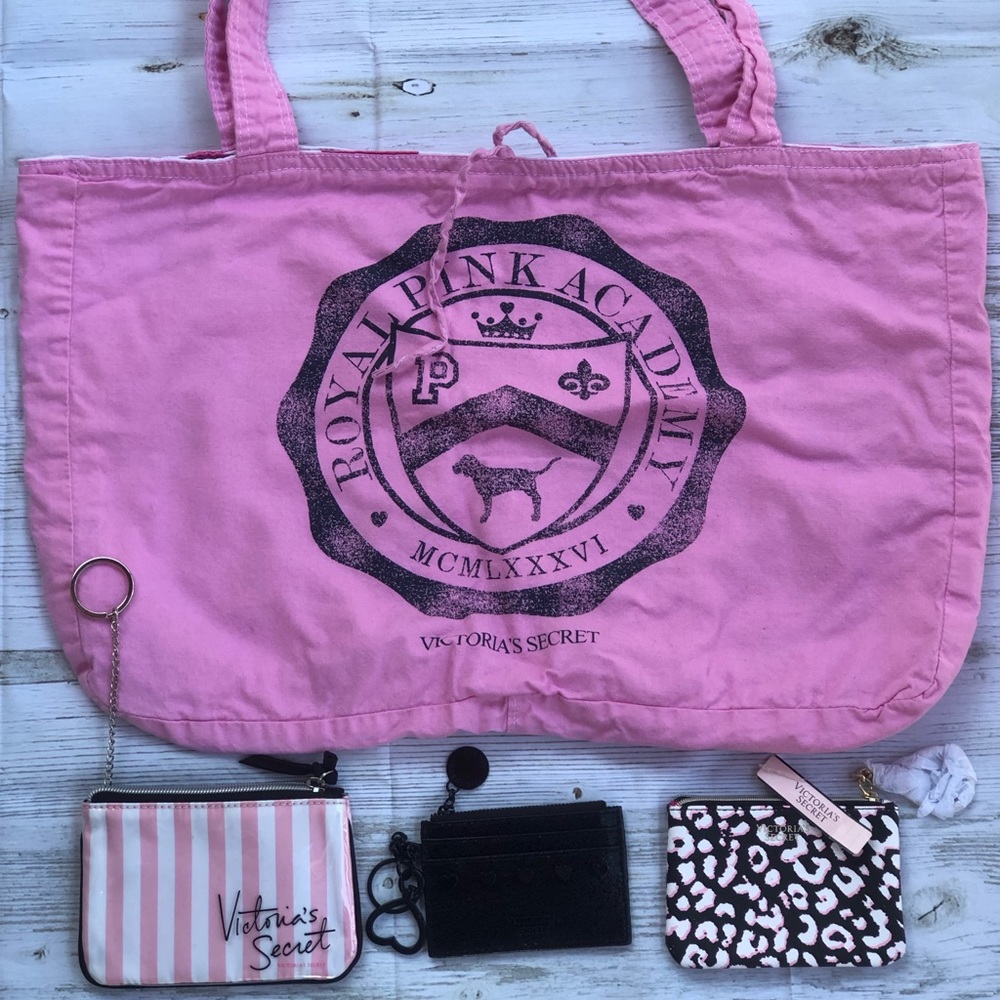 4 Victoria’s Secret Tote Pouch Wallet